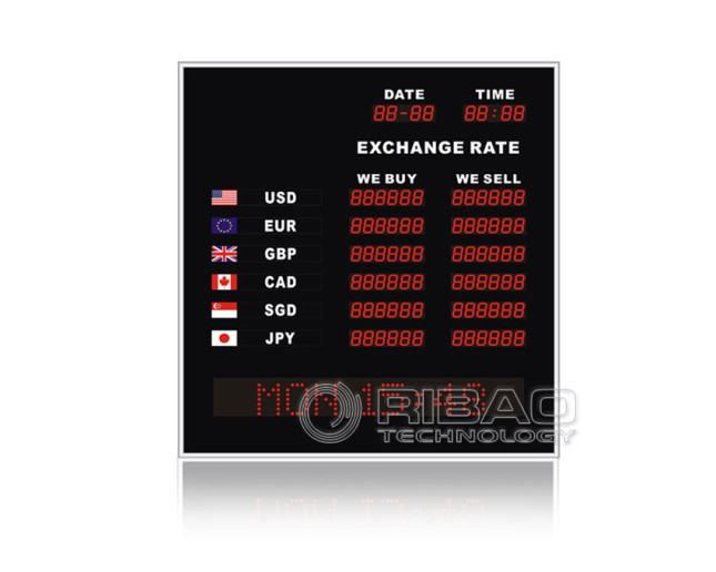 ribao ERB-2806B+MS Exchange Rates Boards
